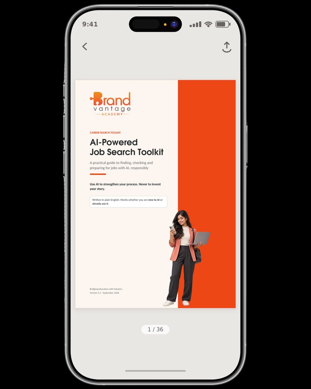 Cover of the AI-Powered Job Search Toolkit