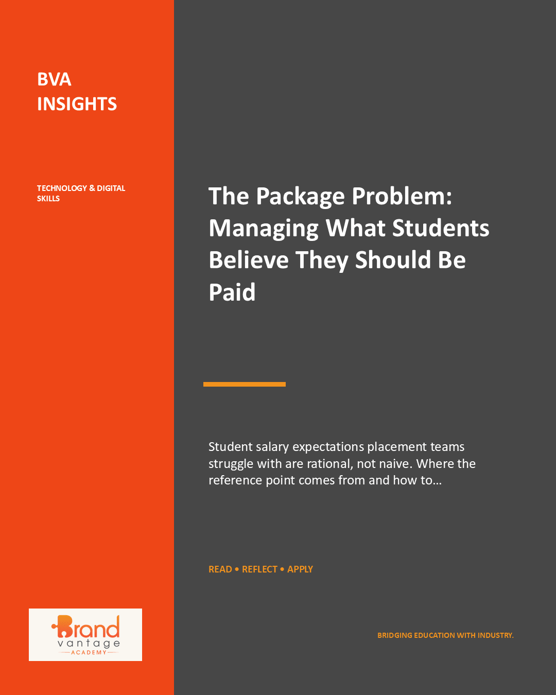 The Package Problem: Managing What Students Believe They Should Be Paid