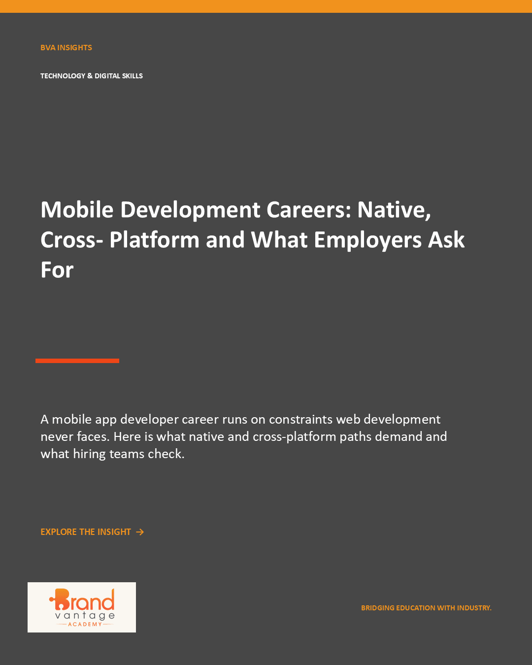 Mobile Development Careers: Native, Cross-Platform and What Employers Ask For