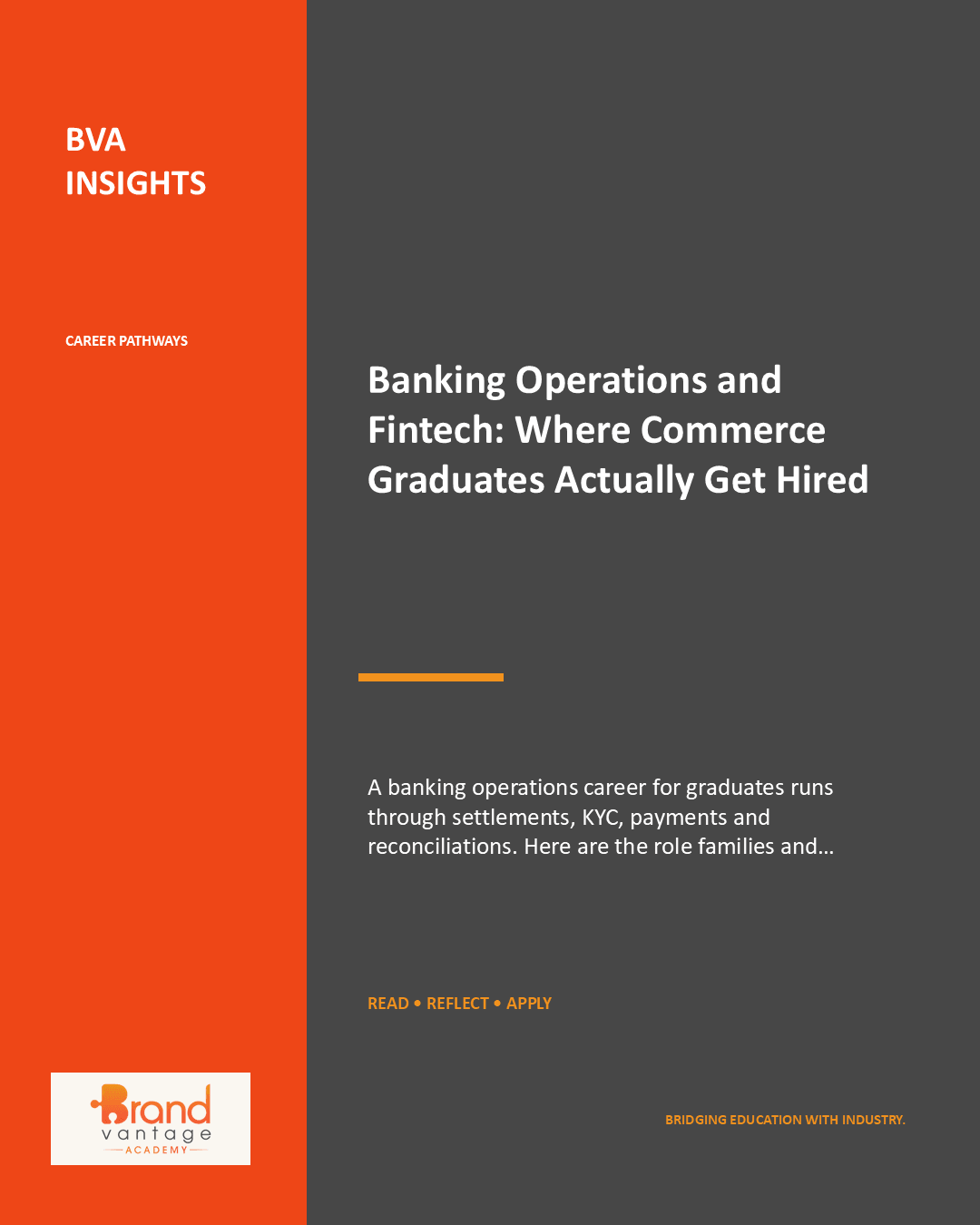 Banking Operations and Fintech: Where Commerce Graduates Actually Get Hired