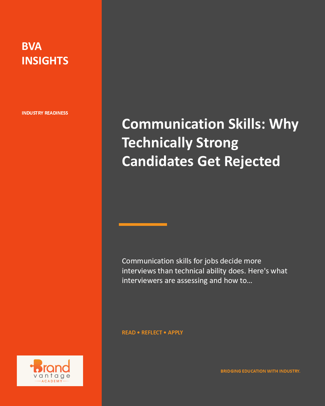 Communication Skills: Why Technically Strong Candidates Get Rejected