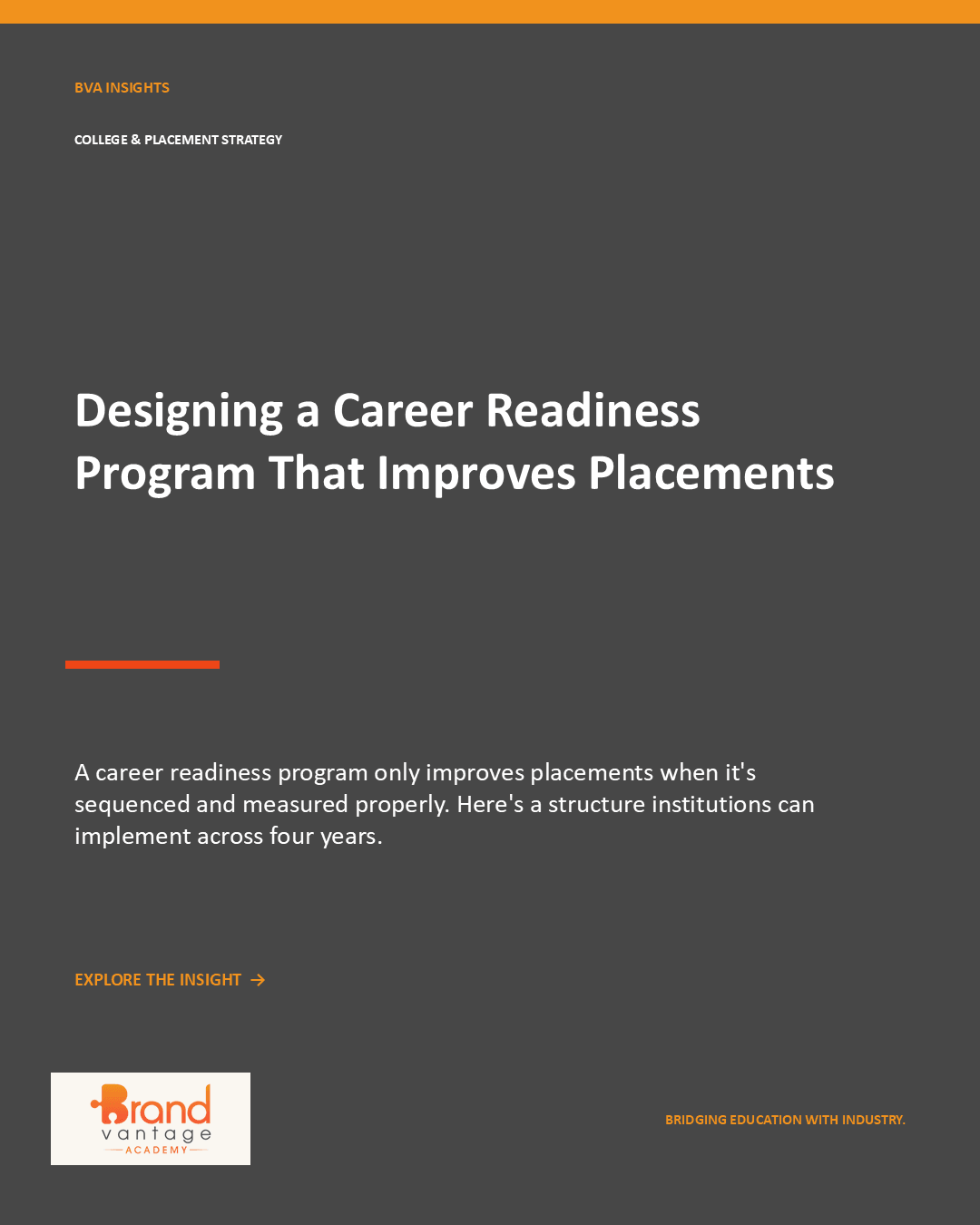 Designing a Career Readiness Program That Improves Placements