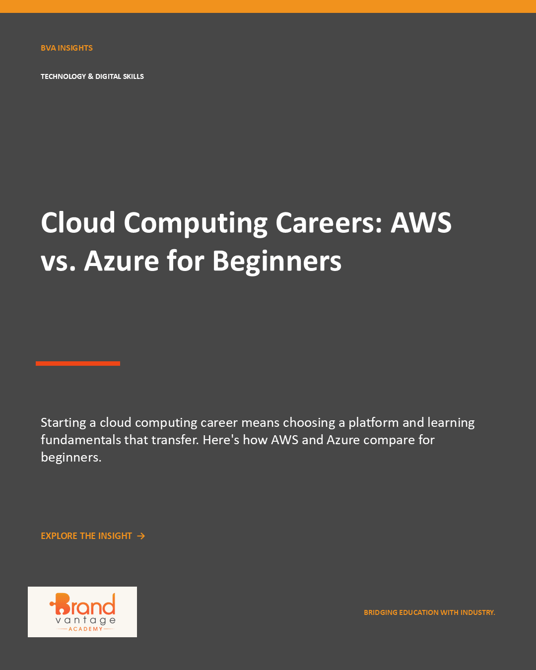 Cloud Computing Careers: AWS vs. Azure for Beginners